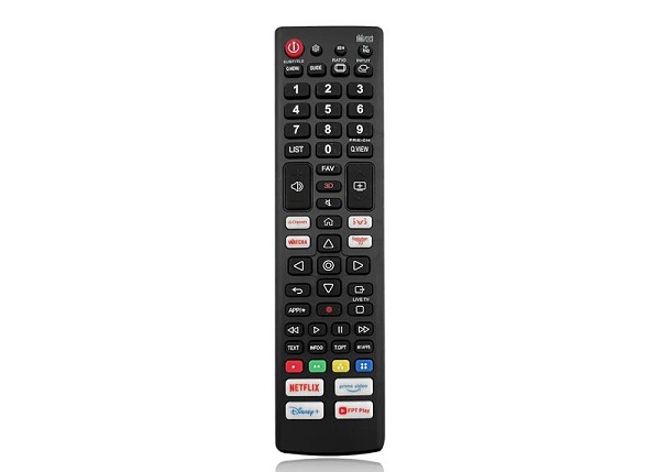 LXP2303V TV remote control LG CRC2303V SMART, Netflix, PrimeVideo, Disney+