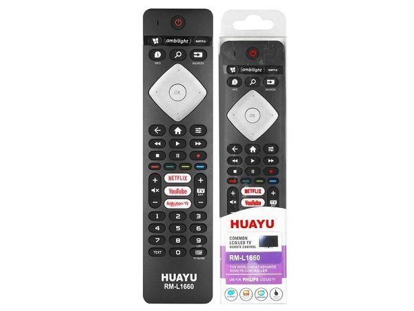 LXH1660 TV pults LCD/LED PHILIPS RM-L1660 SMART, NETFLIX, YOUTUBE, RAKUTEN, ambilight