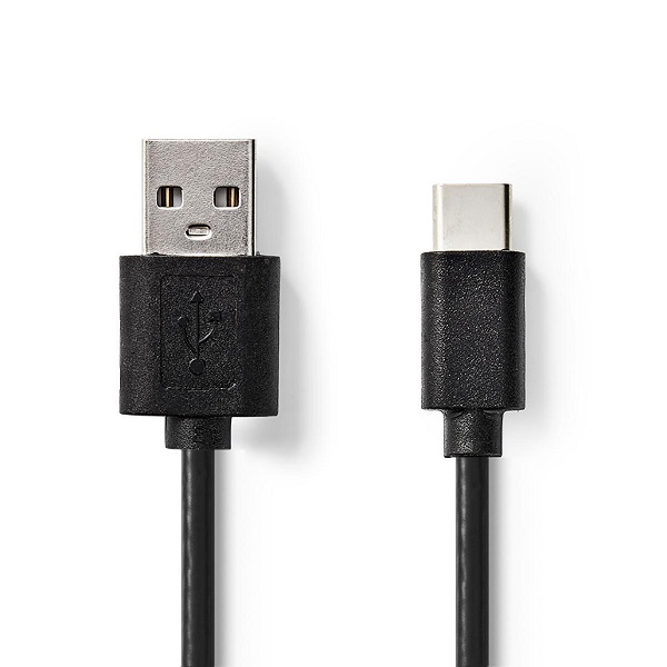 CCGT60600BK20 USB 2.0 | USB-A Male | USB-C™ Male | 480 Mbps | 2 m.