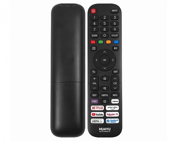 LXPH001 remote control Hisense EN2G30H,NETFLIX YOUTUBE,PRIME VIDEO,RAKUTEN,Facebook Watch