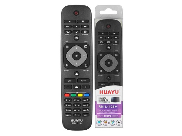 LXH1125 Пульт дистанционного управления для TV PHILIPS LCD RM-L1125+ 3D