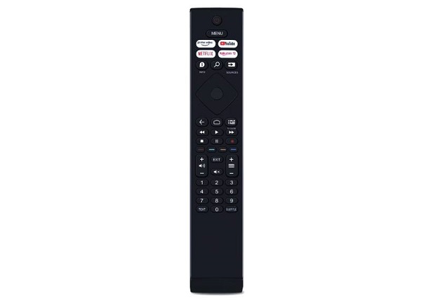 LXP4501 Remote control for LCD/LED TV Philips BRC0984501/01 SMART, NETFLIX, YOUTUBE, RAKUTEN,