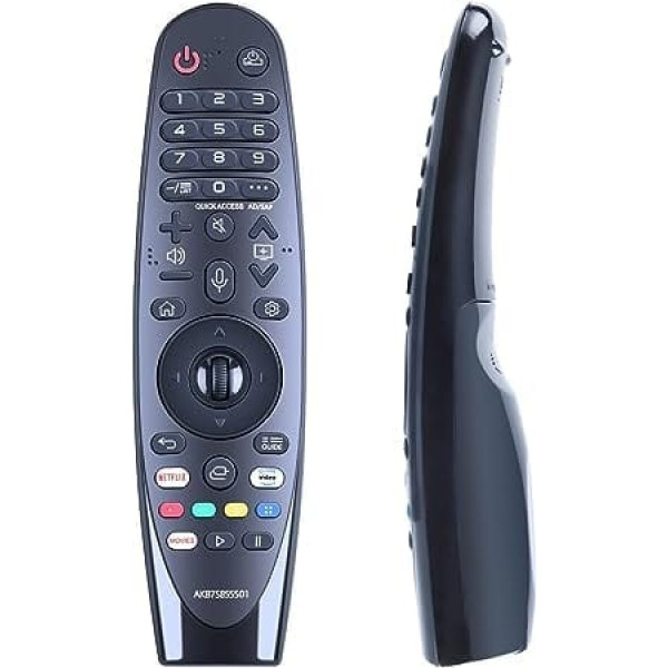 LXHMR20GA TV pults priekš LG MR20GA AKB75855501 NETFLIX, PRIME VIDEO