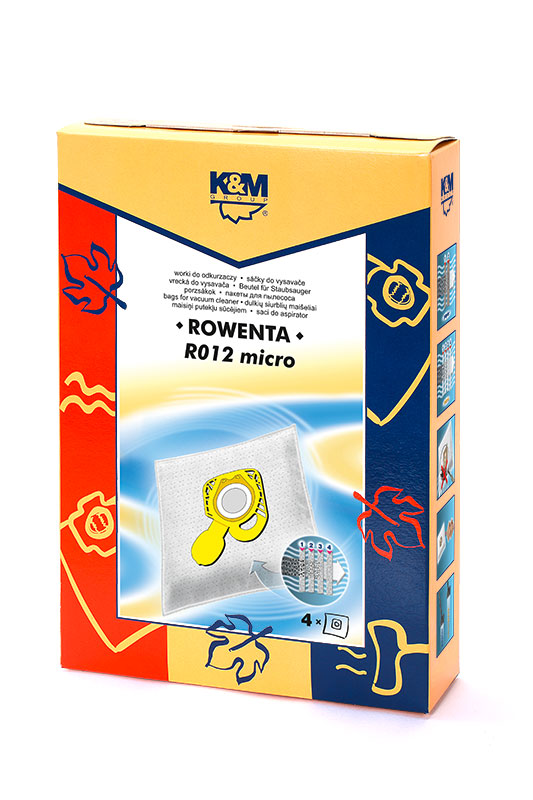 Maisi putekļu sūcējam Rowenta ZR200540/TEFAL ZR200940 KM-R012 ( 4 gab.)