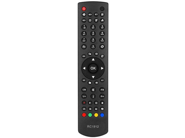 LXP1912  TV remote control TV RC1912 Vestel, Funai, Sharp, Orion, Toshiba