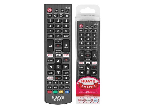 LXH1616 TV remote control TV LCD LG RM-L1616 SMART, Netflix, Amazon, 3D.