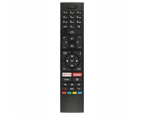LXP43157 Remote control for TVs HITACHI, TELEFUNKEN, TOSHIBA RC43157, NETFLIX, YOUTUBE
