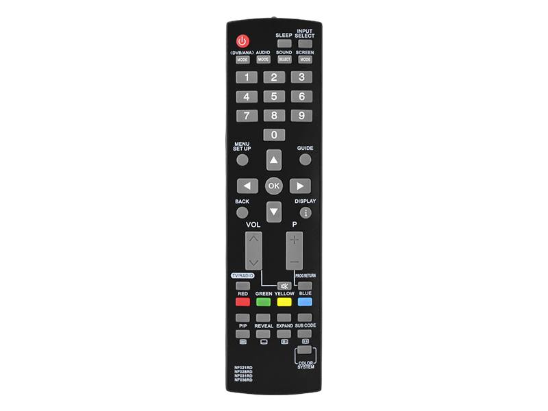 LXP204 TV remote control FUNAI NF021,NF028,NF031,NF036RD