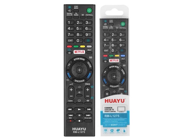 LXH1275 TV pults Sony LCD NETFLIX 3D RM-L1275.